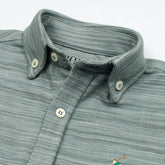 RL IMPORTED KID'S OXFORD BUTTON CASUAL SHIRT (MELLANGE GREEN)